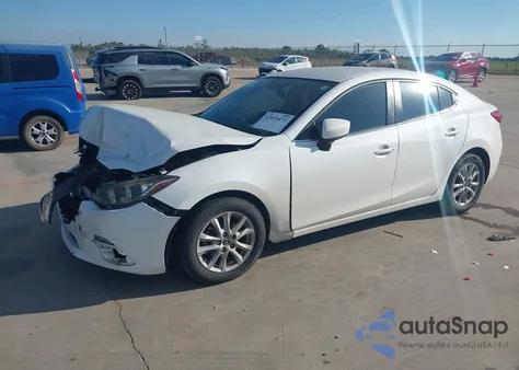 2016 Mazda Mazda3 I Sport из США, поврежденный, VIN JM1BM1U7XG1319534